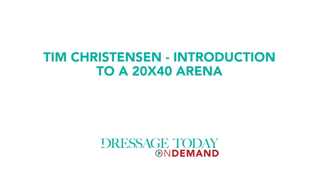 Introduction to a 20x40 Arena | Tim Christensen