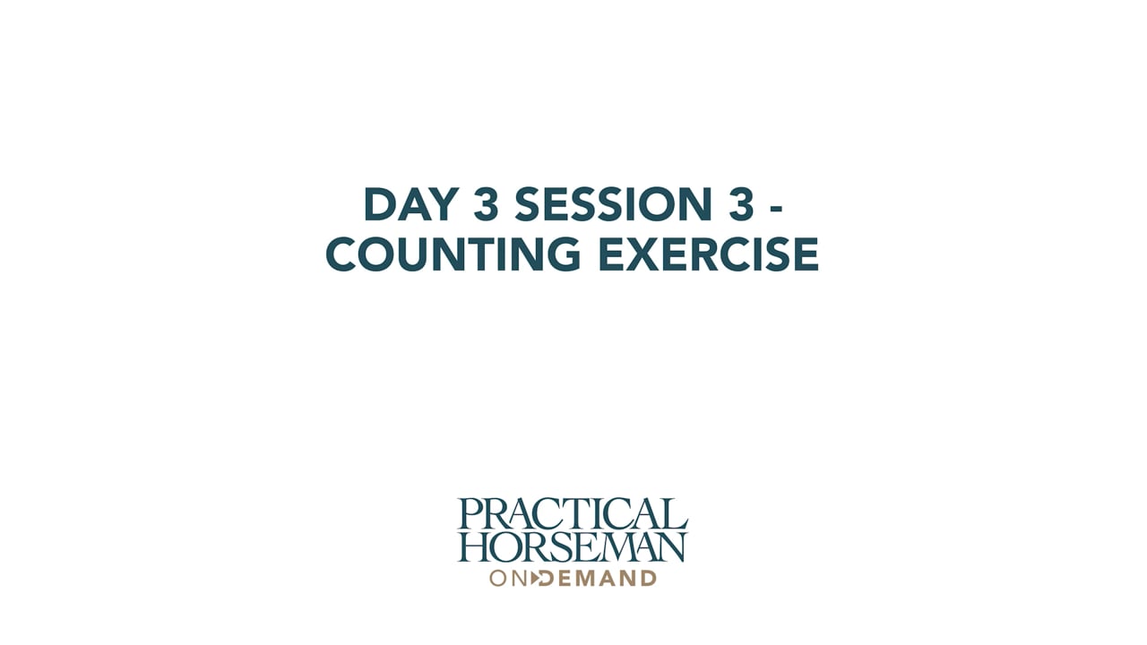 Day 3 Session 3 - Counting Exercise | Anne Kursinski