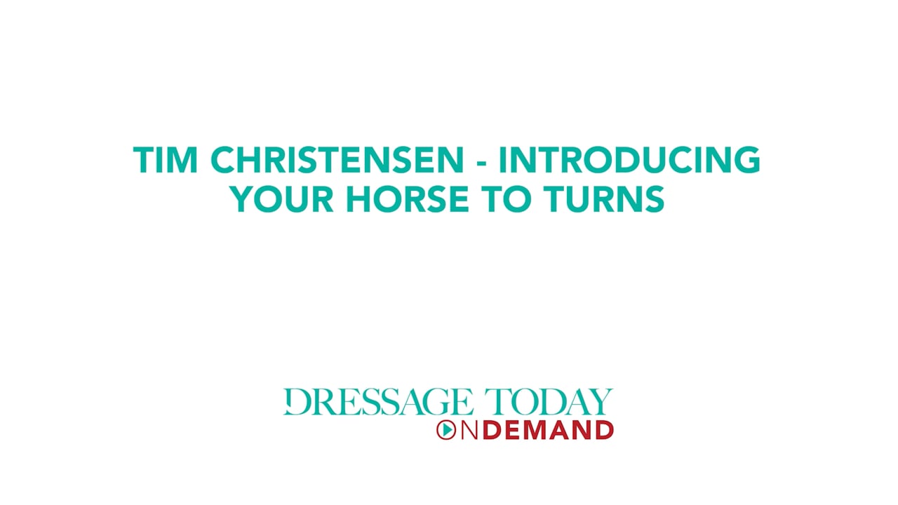 Introducing Your Horse to Turns | Tim Christensen