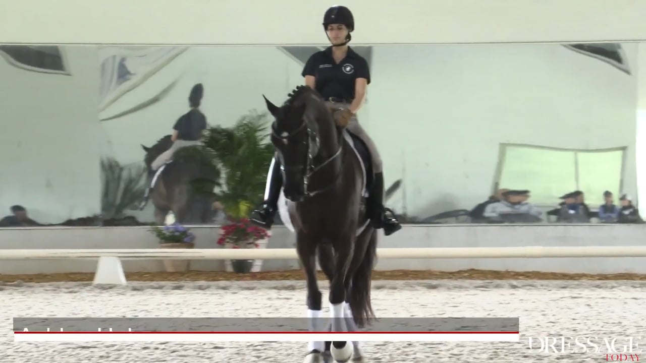 2020 Adequan/USDF Trainers Conference: Young Rider/FEI, Day 1 | Ashley Holzer