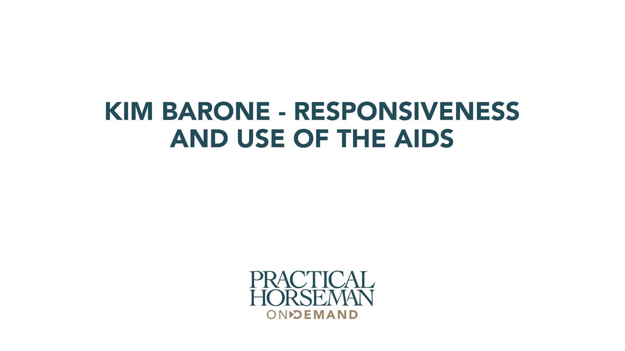 Intro to Responsiveness and Use of the Aids | Kim Barone