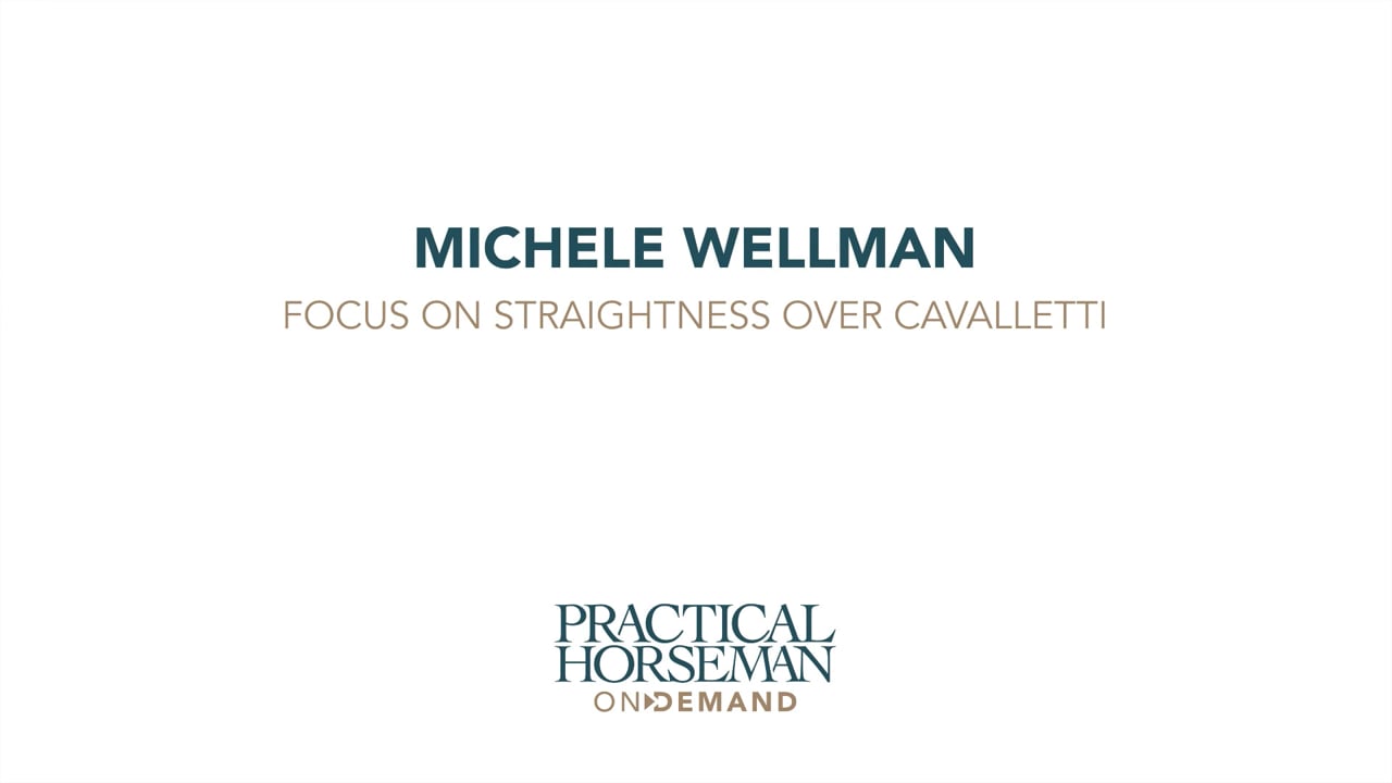 Focus on Straightness Over Cavalletti | Michele Wellman