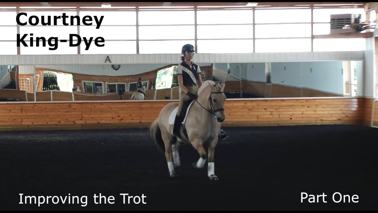 Improving the Trot | Courtney-King Dye | PART 01