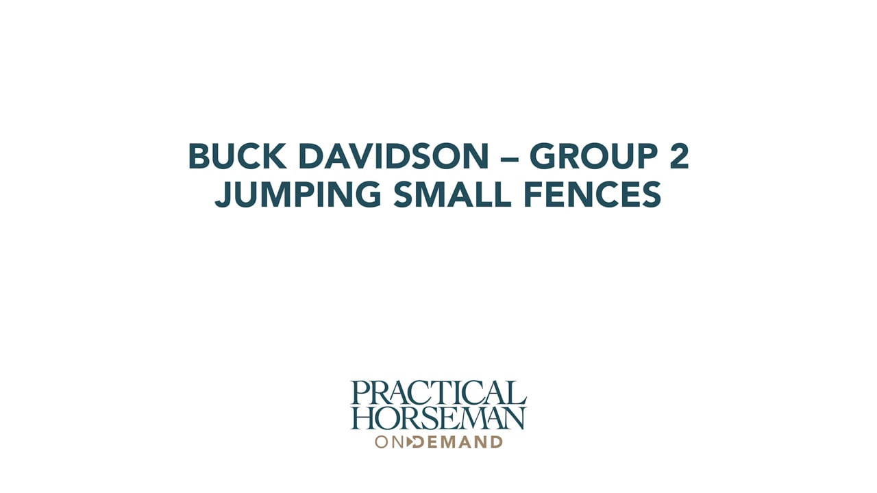 Group 2 – Gymnastic Work | Buck Davidson | PART 01