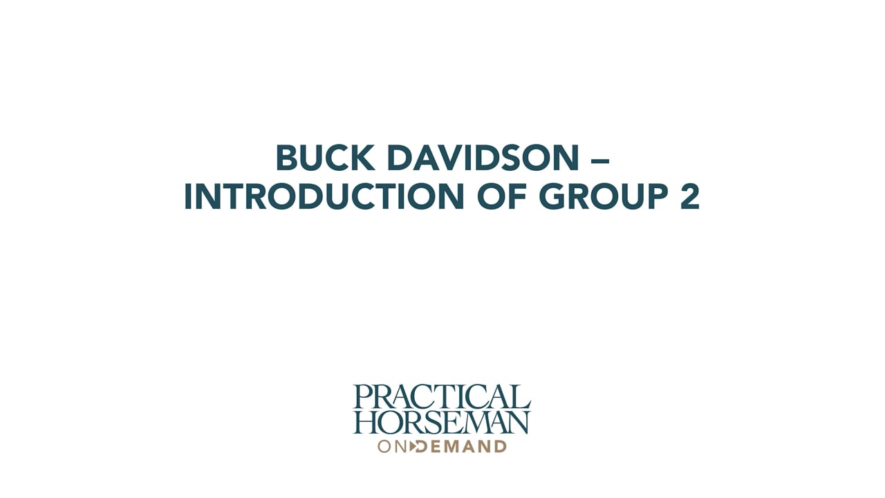Introduction of Group 2 | Buck Davidson