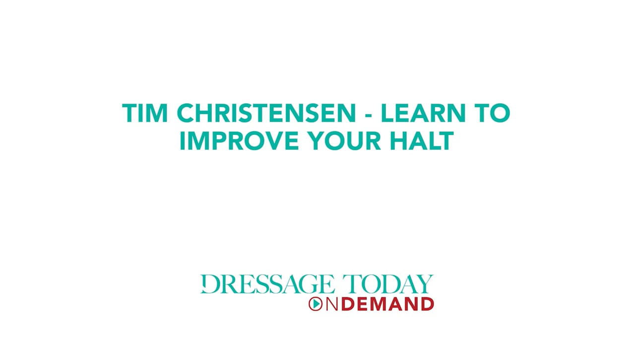 Learn to Improve Your Halt | Tim Christensen