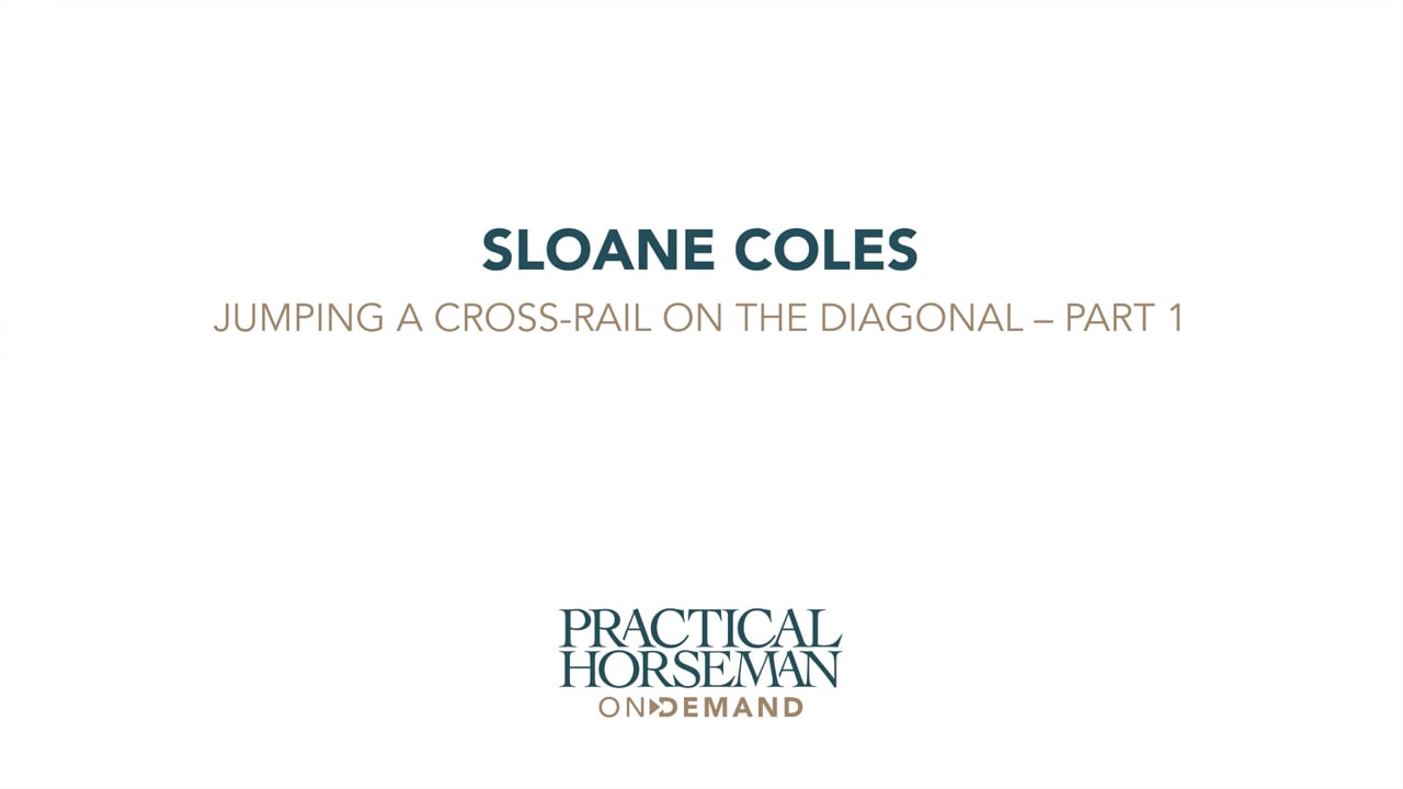 Jumping a Crossrail on the Diagonal | Sloane Coles | PART 01