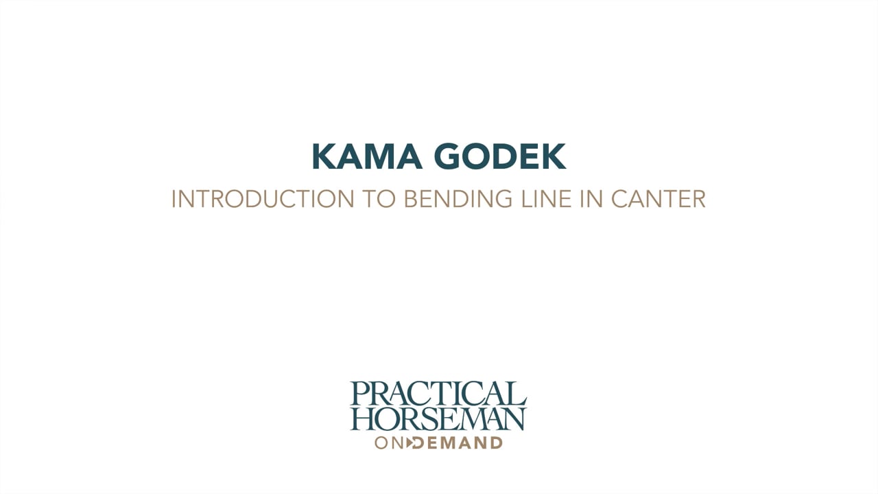 Introduction to Bending Line in Canter | Kama Godek