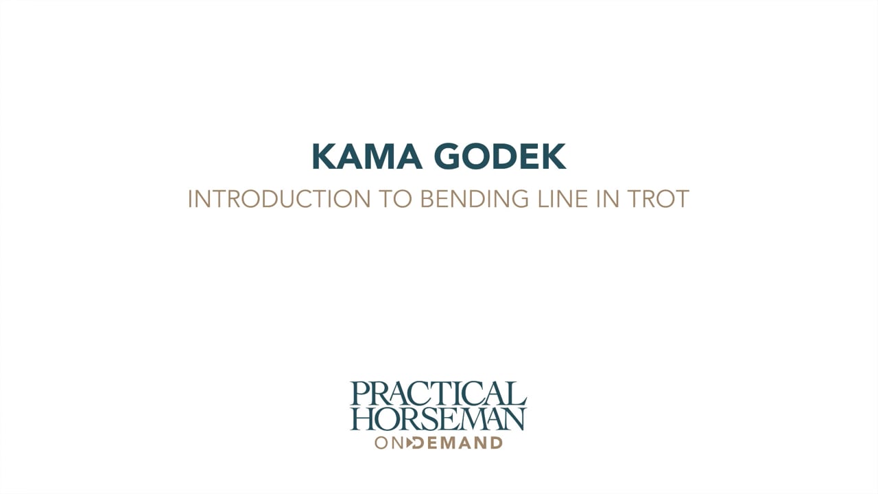 Introduction to Bending Line in Trot | Kama Godek