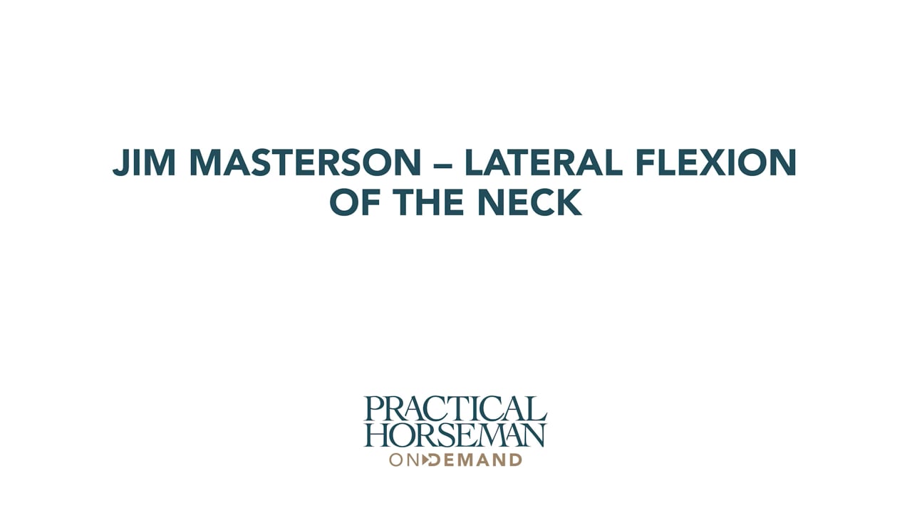 Lateral Flexion of the Neck | Jim Masterson