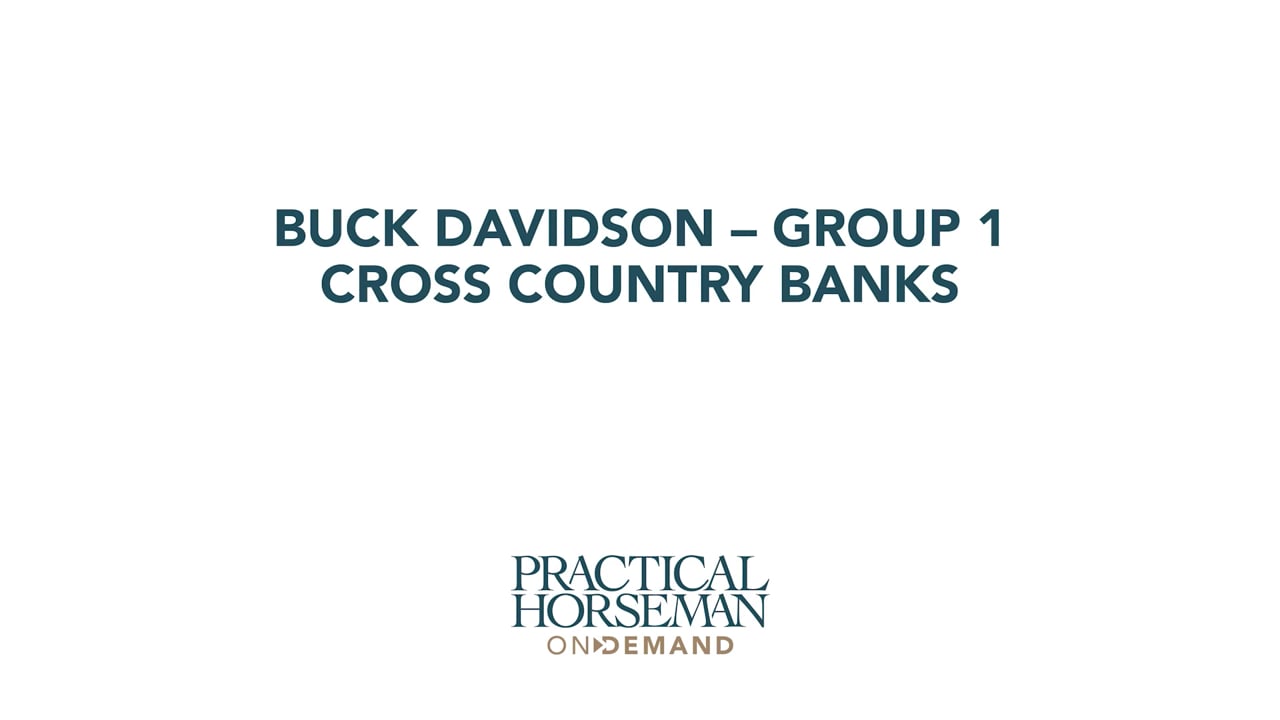 Group 1 – Cross Country Banks | Buck Davidson