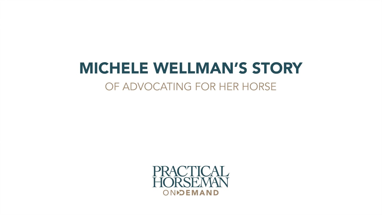 Michele Wellman’s Story of Advocating for Her Horse