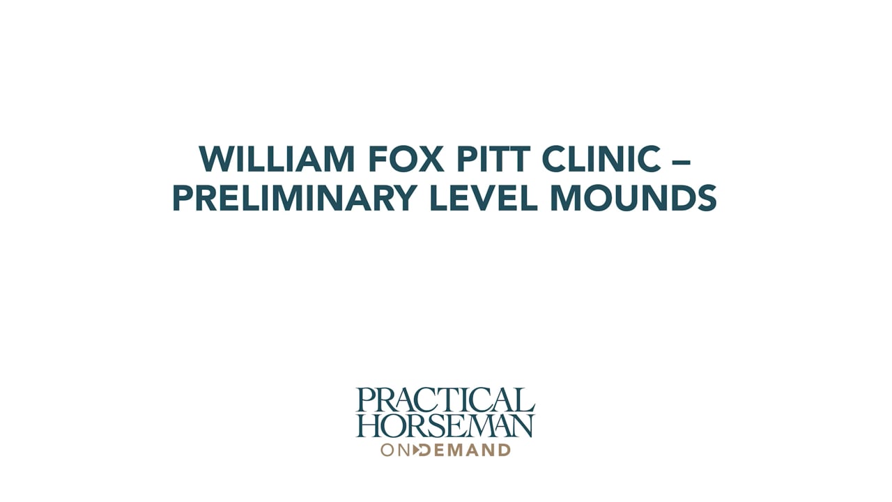 Preliminary Level Cross Country – Mounds | William Fox-Pitt