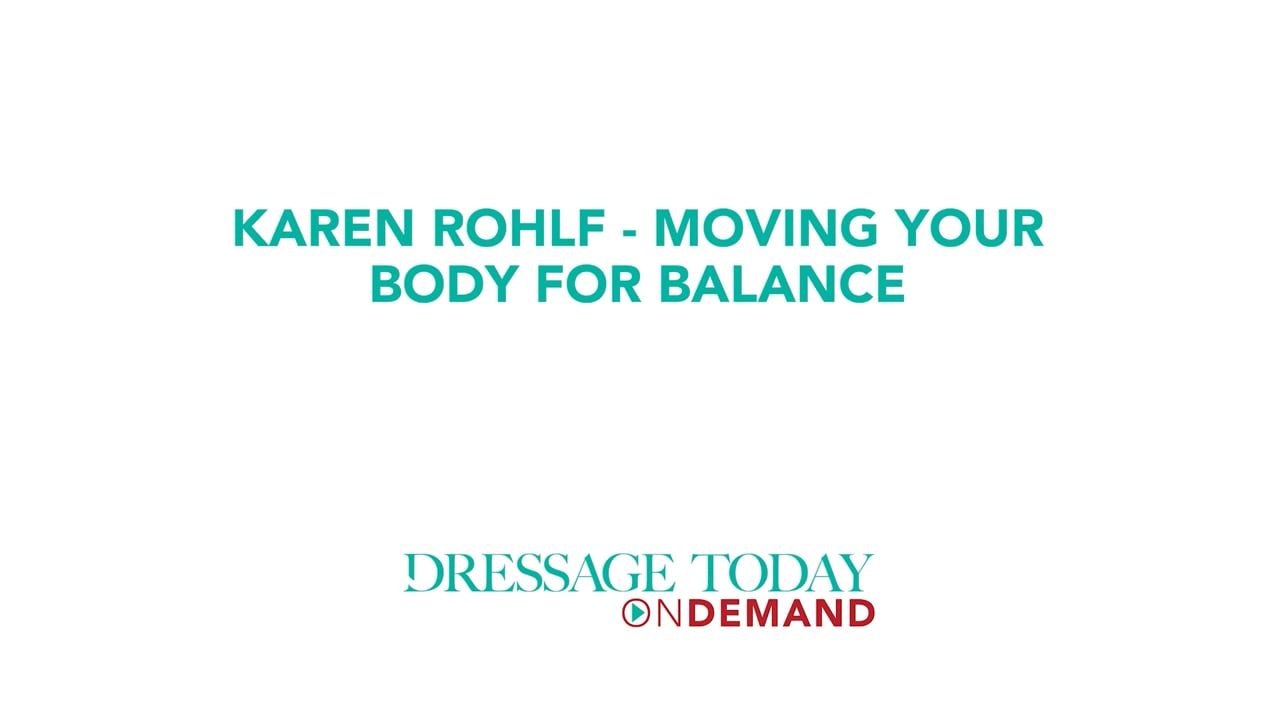 Moving Your Body for Balance | Karen Rohlf