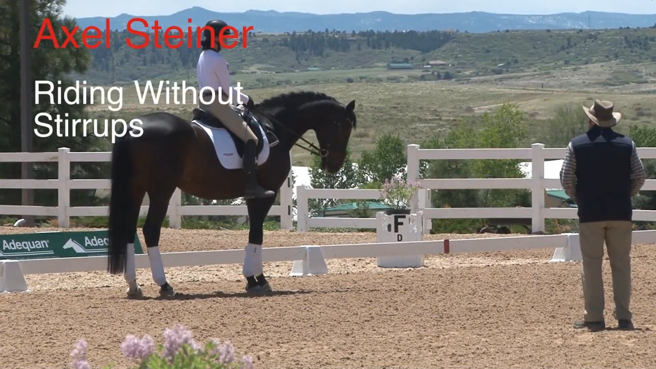 Riding Without Stirrups - Turn the Haunches, Rein Back | Axel Steiner | PART 03