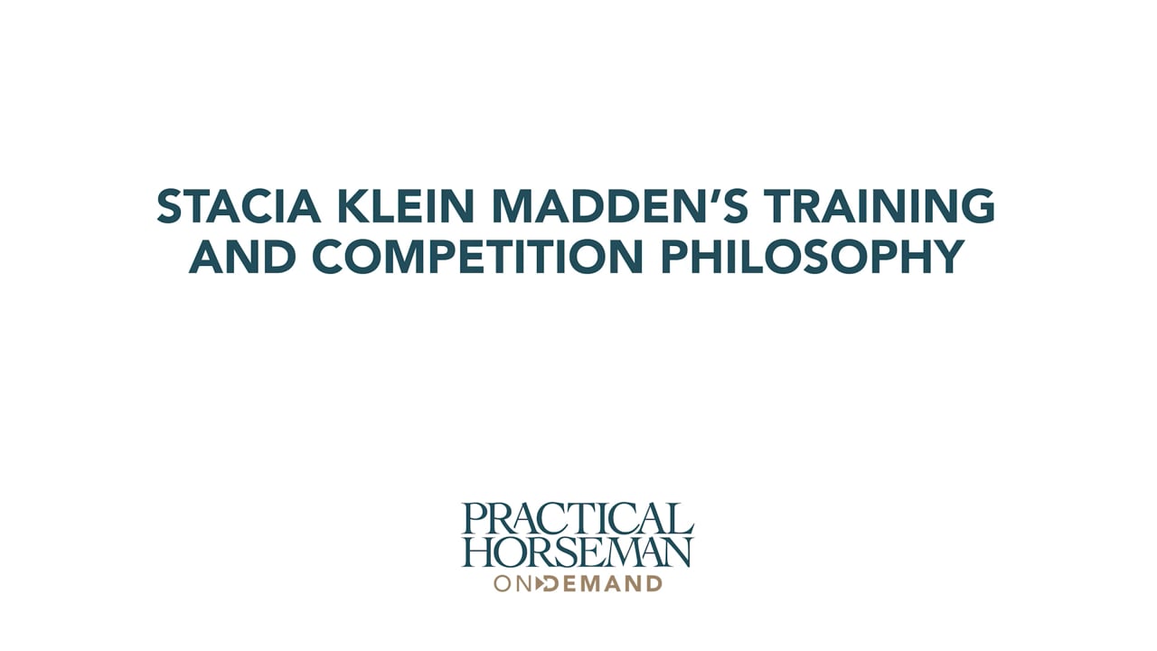 Training and Competition Philosophy | Stacia Klein Madden