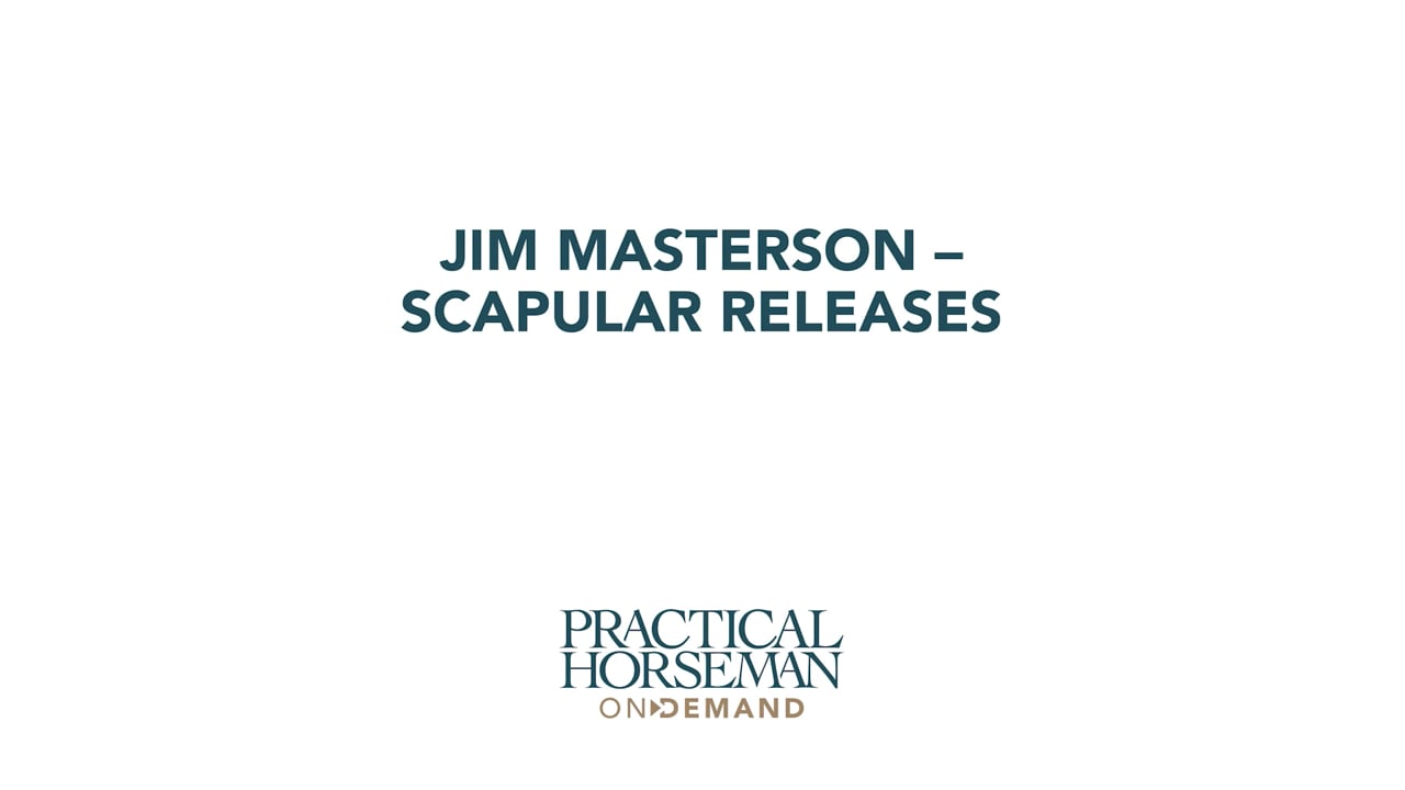 Scapular Releases | Jim Masterson