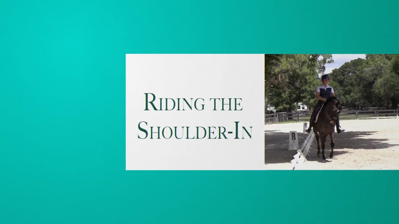 Riding the Shoulder-In | Todd Flettrich and Ruth Hogan-Poulsen