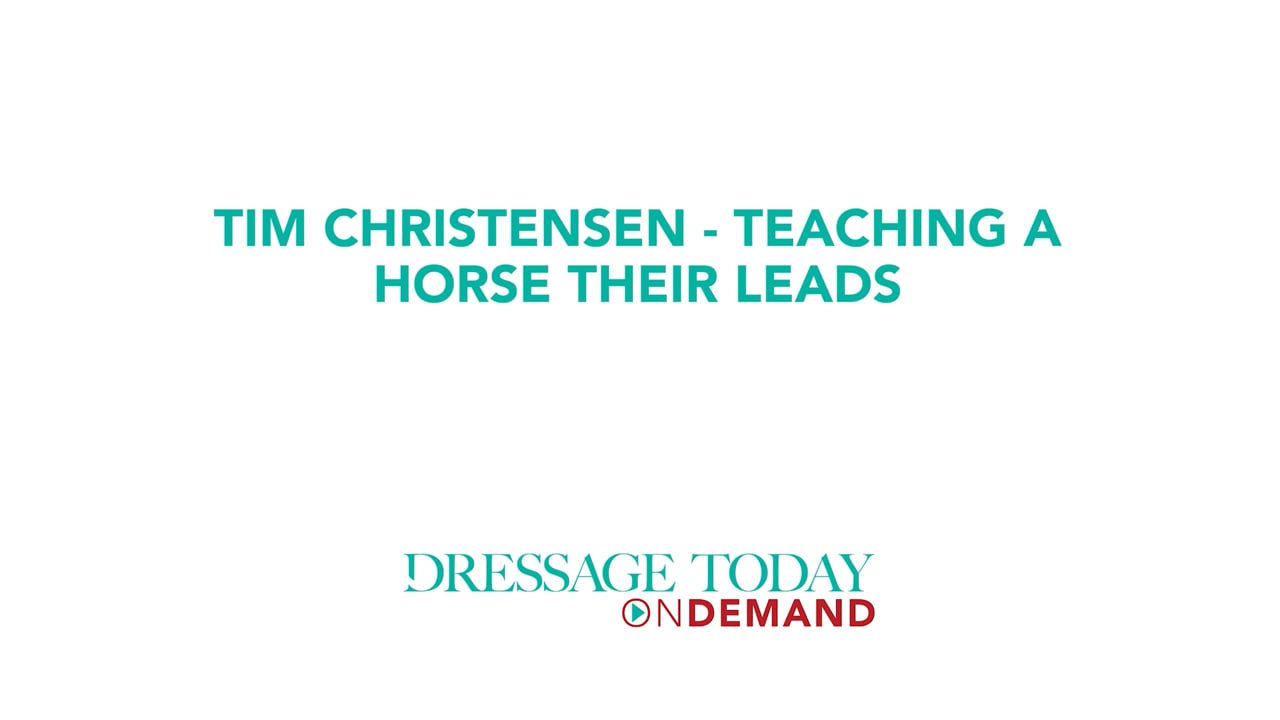 Teaching a Horse Their Leads | Tim Christensen