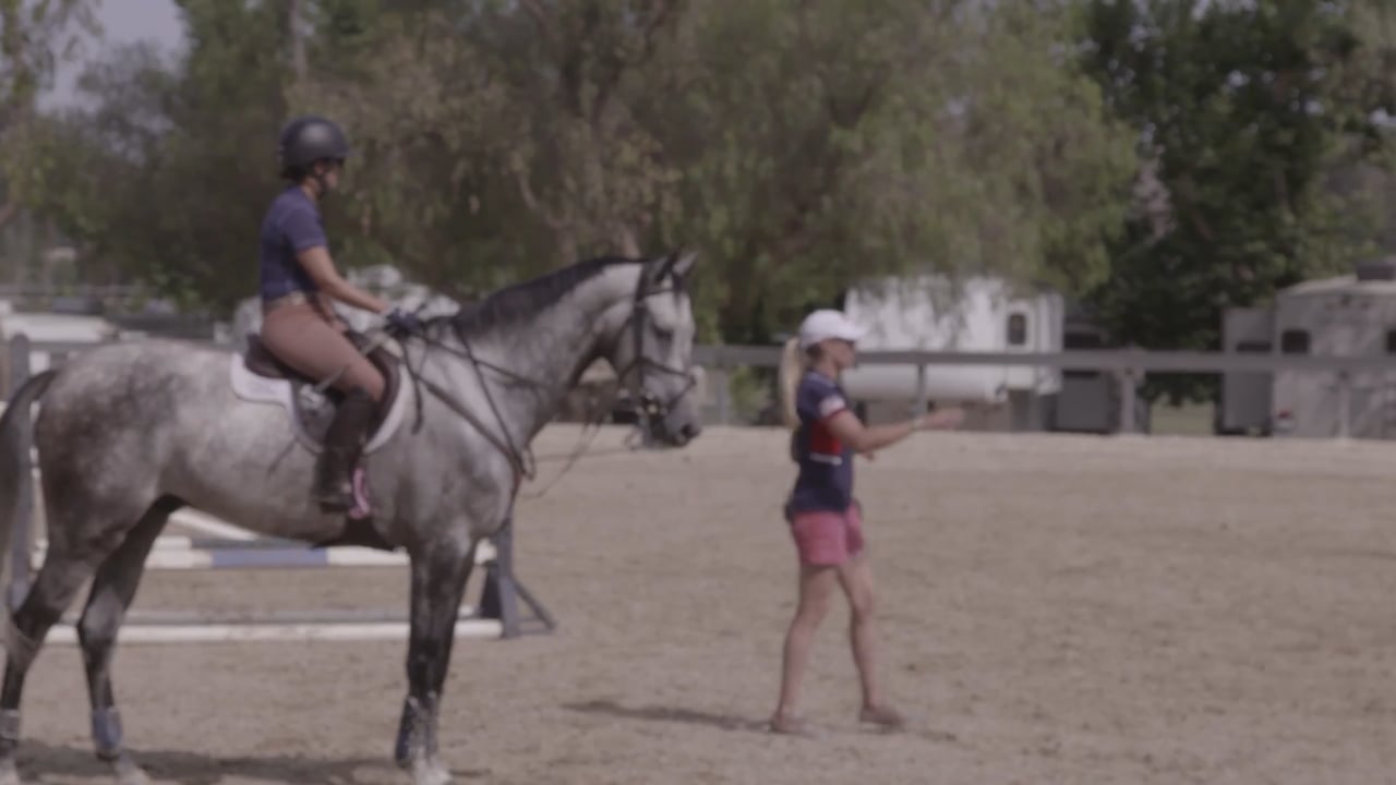 Schooling a Jumper Course for Event Horses | Liz Halliday-Sharp | PART 02