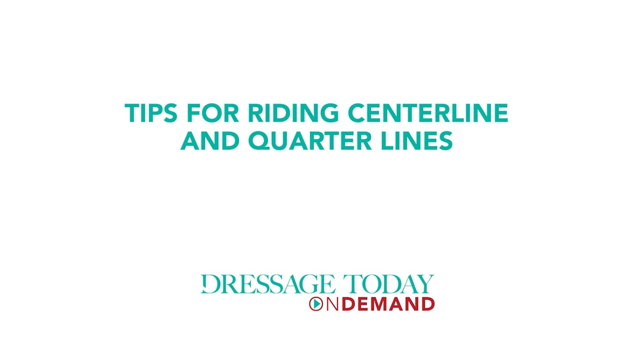 Riding the Centerline and Quarter Lines | Laura Ashley Killian