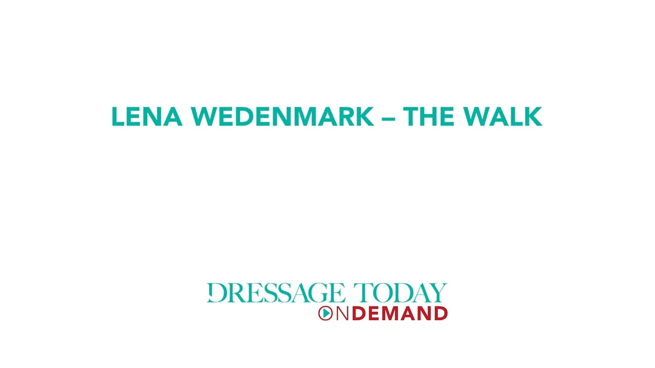 Sequence of the Gaits - The Walk | Lena Wedenmark