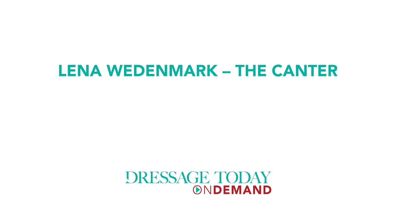 Sequence of the Gaits - The Canter | Lena Wedenmark