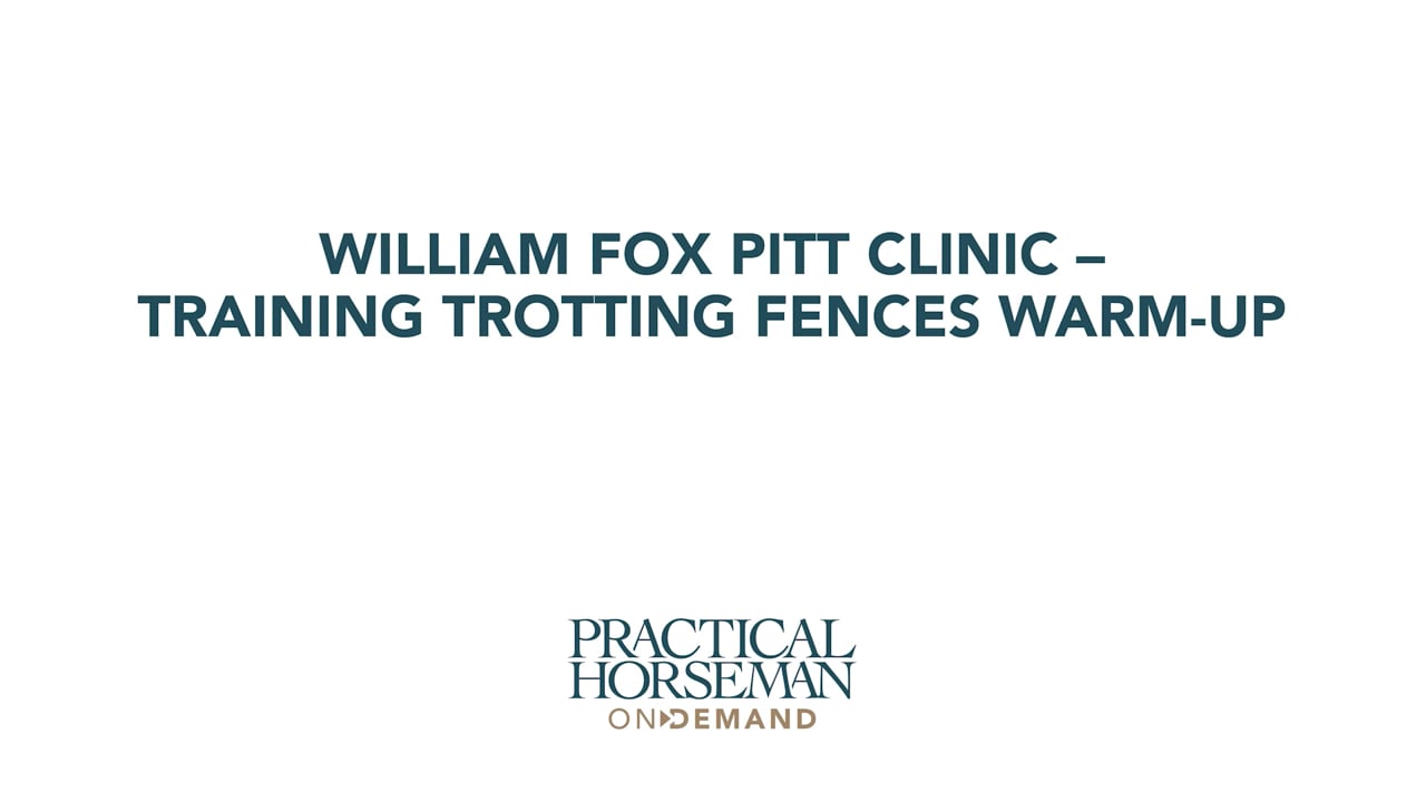 Training Level - Trotting Fences Warm-Up