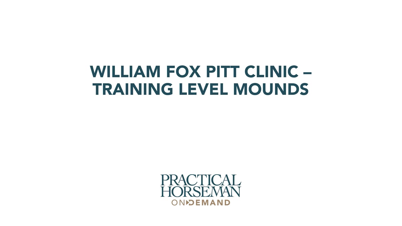 Training Level Cross Country - Mounds | William Fox-Pitt