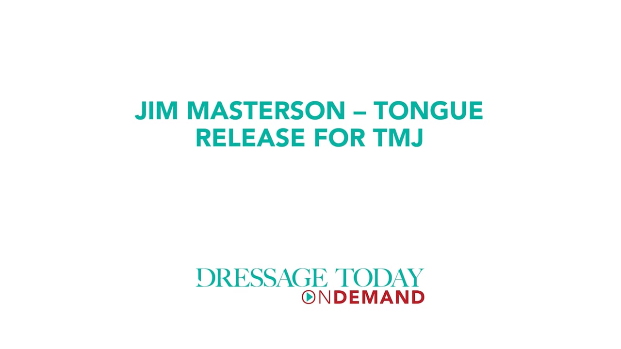 Tongue Release for TMJ | Jim Masterson