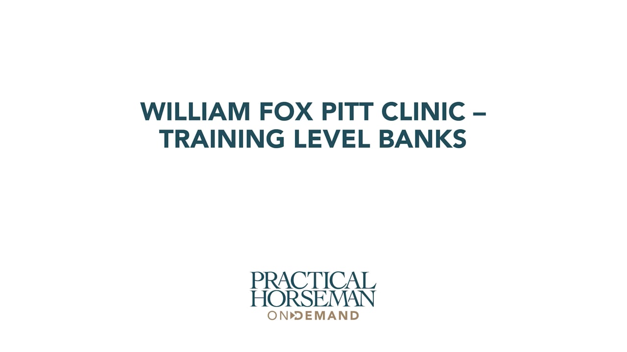 Training Level Cross Country - Banks | William Fox-Pitt