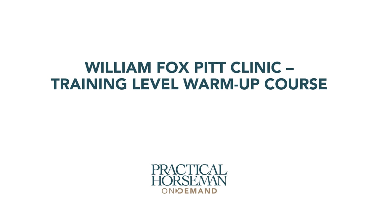 Training Level Cross Country - Warm-up Course | William Fox Pitt
