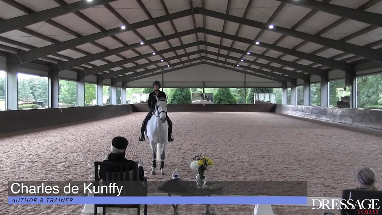 Lateral work, Canter depart with Hilda Gurney