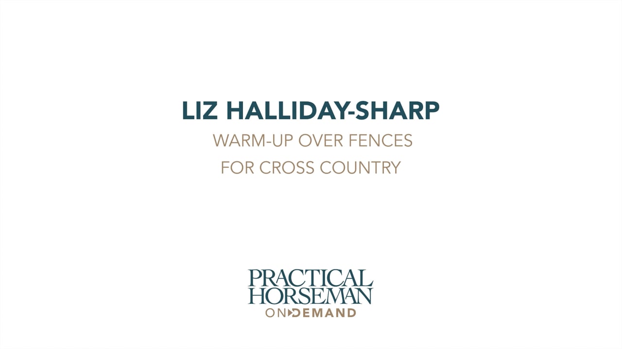 Warm-up Over Fences for Cross Country | Liz Halliday-Sharp
