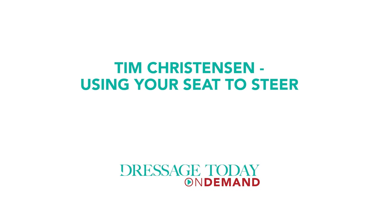 Using Your Seat to Steer | Tim Christensen