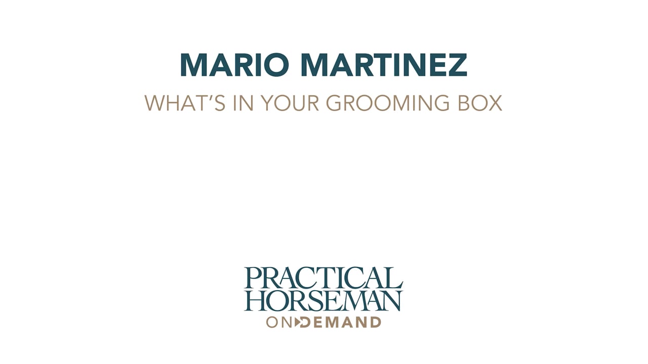 What’s in Your Grooming Box | Mario Martinez