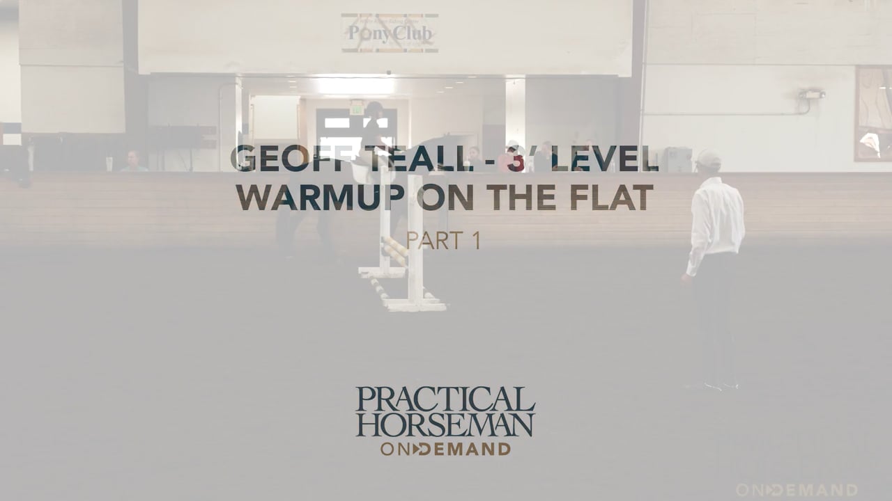 3’ Level – Warmup on the Flat – Part 1