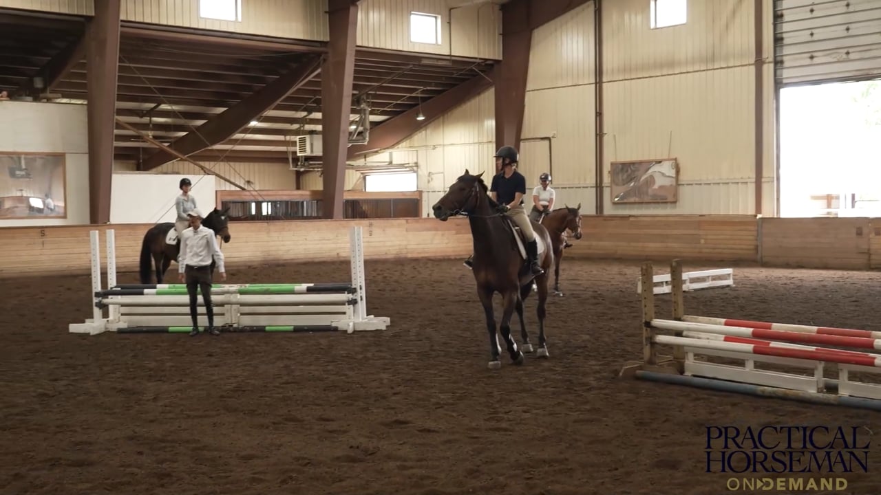 Geoff-Teall – 3’ Level – Riding a 4-Stride Line – Part 2