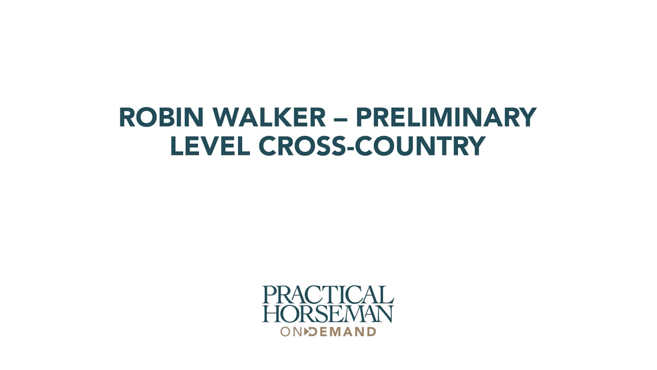 Robin Walker – Preliminary Level Cross-Country