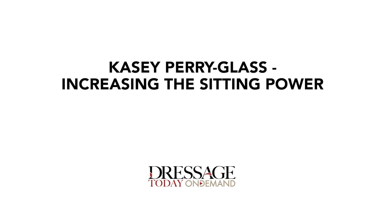 Kasey Perry-Glass – Increasing the Sitting Power