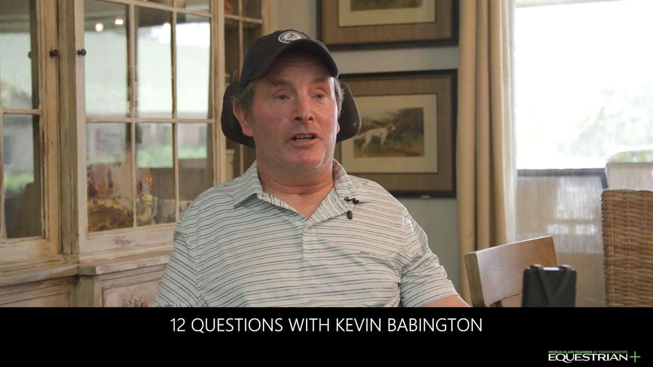 12 Questions with Kevin Babington