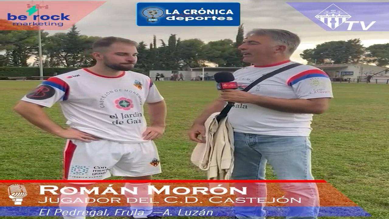ROMÁN MORÓN (Jugador Castejón) AD Frula 1-3 CD Castejón / Jor. 3 - 2ª Regional Gr 2-1 / Fuente: Facebook CD Castejón