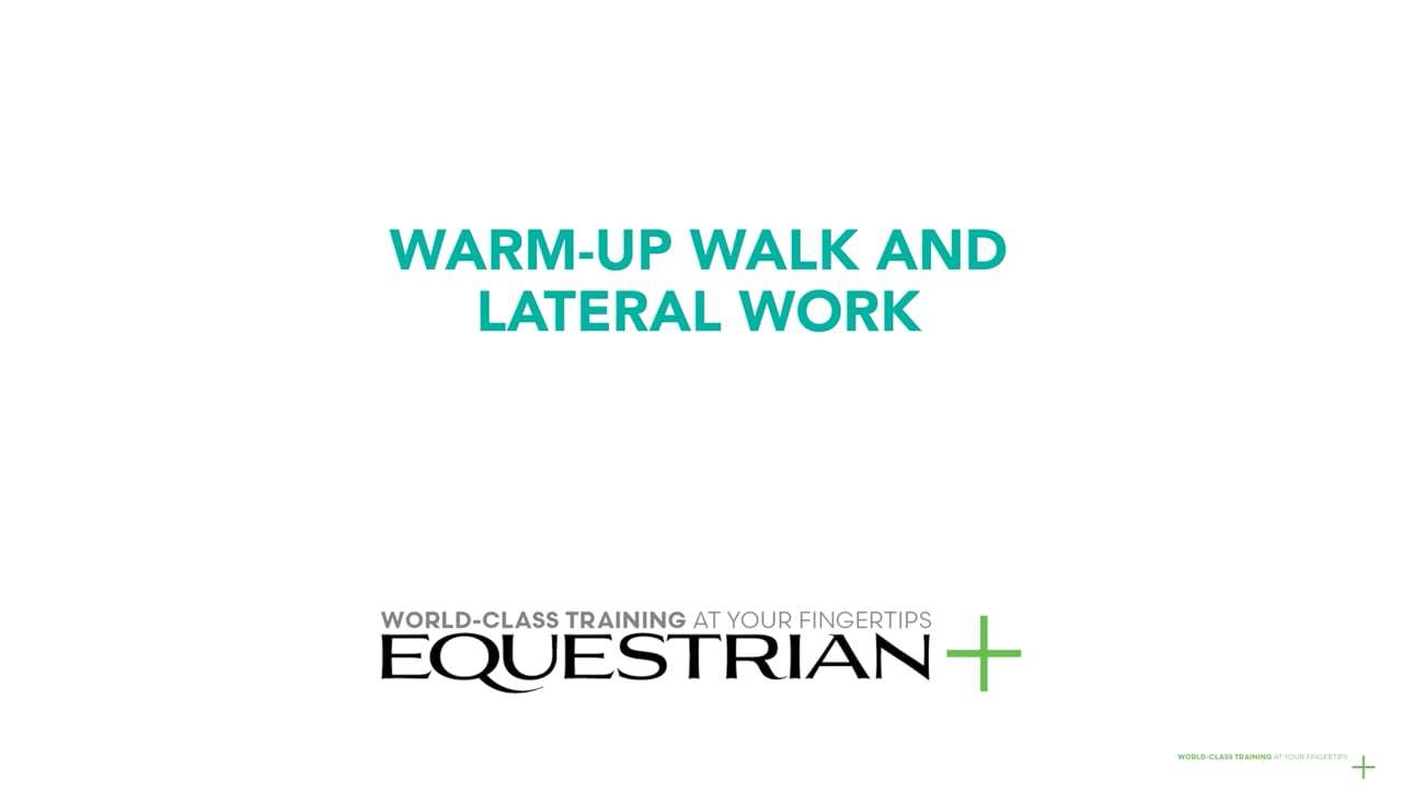 Warm-up Walk and Lateral Work | Laura Ashley Killian