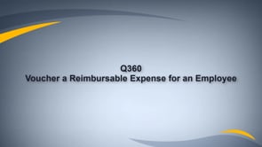 Voucher Reimbursable Expense Claim Items