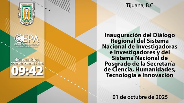 Diálogo Regional del SNII y del SNP de la Secretaría de Ciencia, Humanidades, Tecnología e Innovación