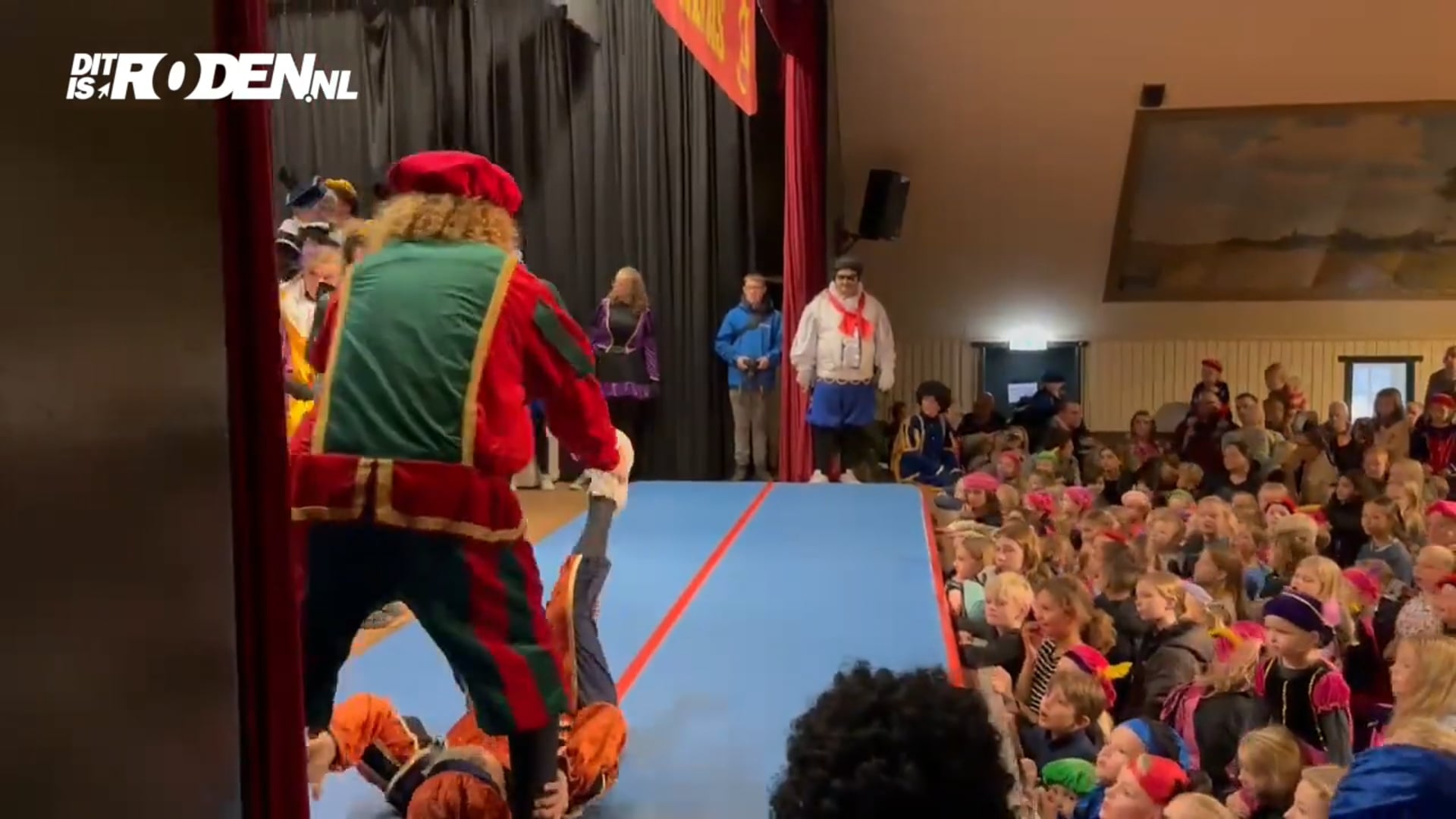 Sinterklaasfeest Roden in de Pompstee