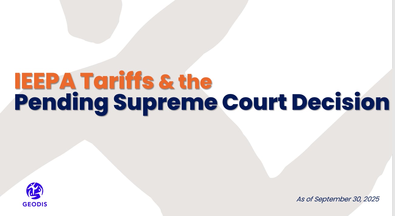 IEEPA Tariffs and the Pending Supreme Court Decision Strategic Guidance ...