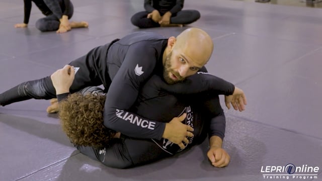 Half Guard Pass Continuation