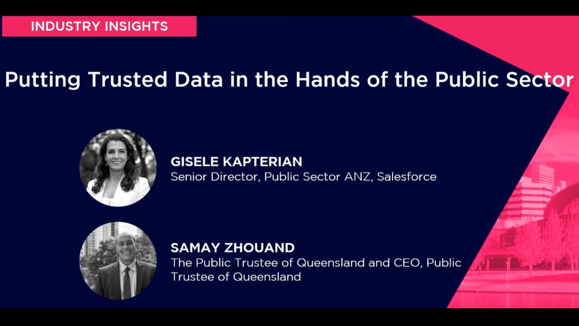 GIW QLD: Putting Trusted Data in the Hands of the Public Sector