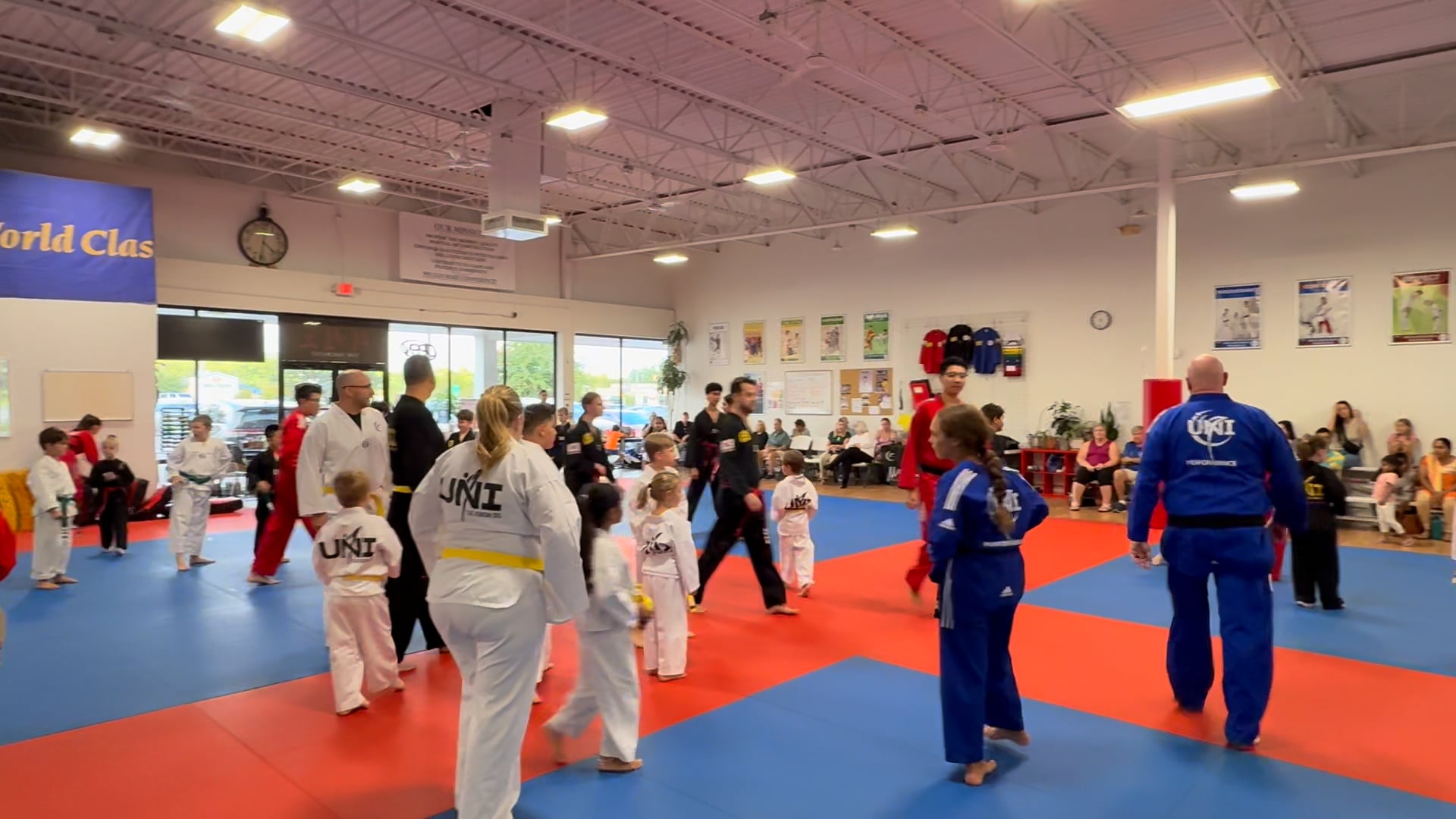 (Hold: which belt testing? color or level?) Belt Testing 1부 9.25.25